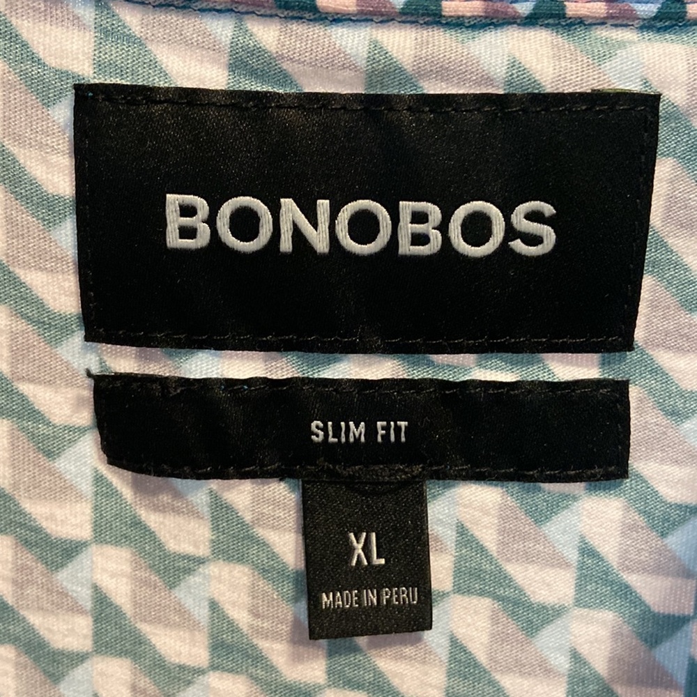 NEW Men’s Bonobos Short Sleeve Button Down - Picture 5 of 7